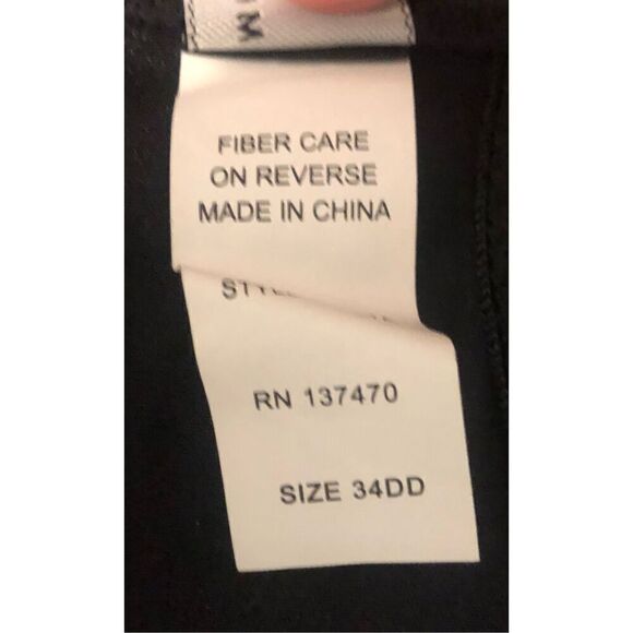 Midnight Velvet Bra Size 34DD - Picture 4 of 5